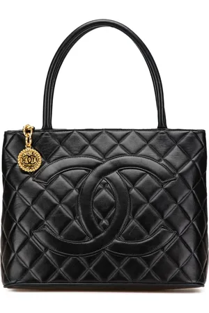 CHANEL Sac cabas en peau d