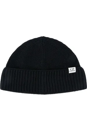 C.P. Company Bonnet en maille nervurée