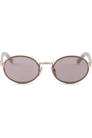 Prada Lunettes de soleil à monture ronde