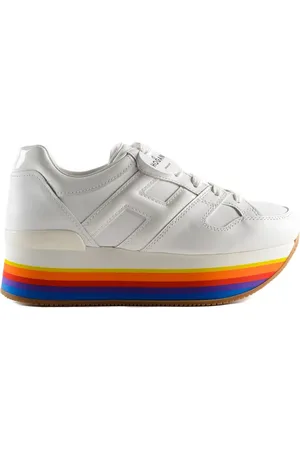 Hogan Baskets à semelle rayée