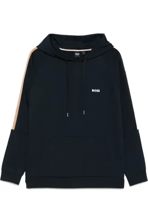 HUGO BOSS Hoodie à logo brodé