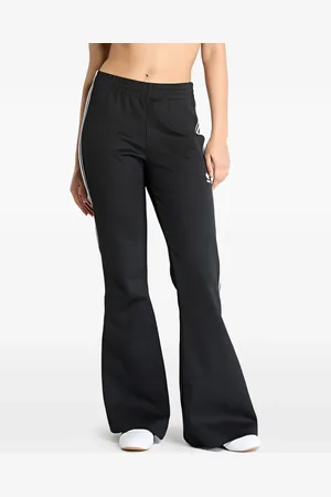 adidas Pantalon évasé à détails rayés
