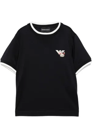 Emporio Armani T-shirt à logo brodé