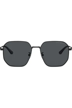 Emporio Armani Lunettes de soleil à monture géométrique