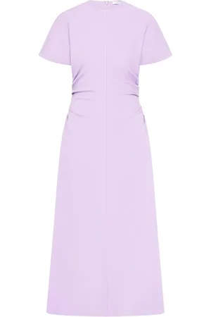 RACHEL GILBERT Robe mi-longue à fronces