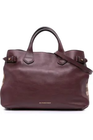 Burberry Sac à bandoulière médium à motif House Check (2000-2017)