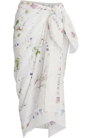 Erdem Robe de plage à fleurs