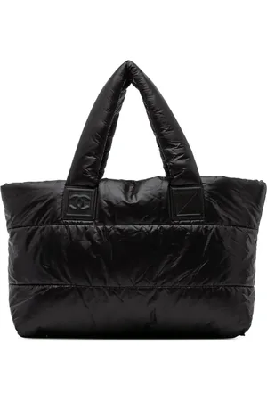CHANEL Petit sac à main en nylon Coco Cocoon (2008-2009)