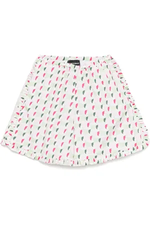 Emporio Armani Short à motif géométrique