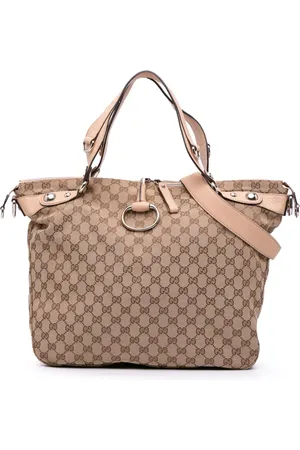 Gucci Grand sac à bandoulière Icon Bit en toile GG (2016-2024)