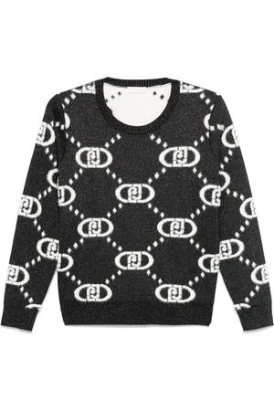 Liu Jo Pull à motif monogrammé en jacquard