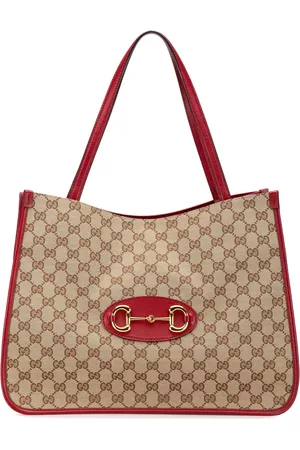 Gucci Sac porté épaule en toile GG Horsebit 1955 (2016-2024)