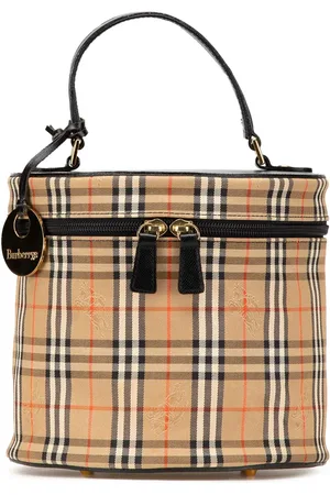 Burberry Trousse de toilette à motif Haymarket Check 20e siècle