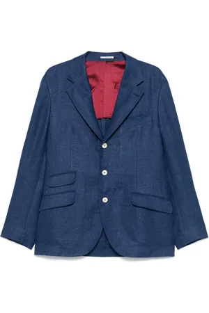Brunello Cucinelli Blazer à simple boutonnage