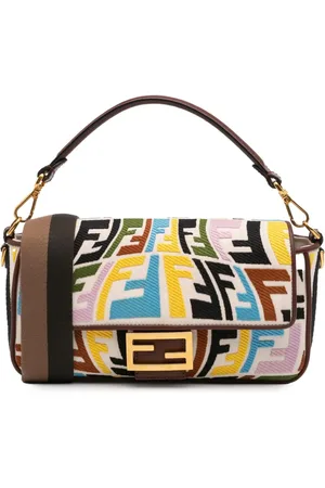 Fendi Sac à bandoulière Sarah Coleman Zucca Baguette (2010-2025)
