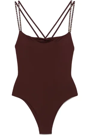 FISICO Maillot de bain à ornements en cristal