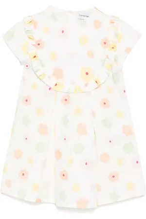 Emporio Armani Robe à fleurs imprimées
