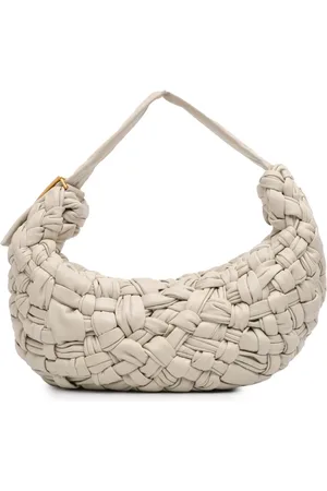 Bottega Veneta Sac porté épaule Foulard Intrecciato Banana (2012-2024)