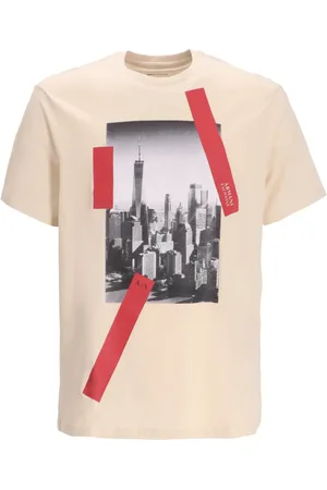 Armani Exchange T-shirt en coton à logo imprimé
