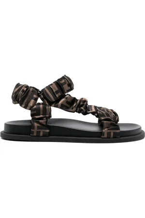 Fendi Sandales à imprimé FF