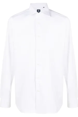 Boggi Milano Chemise à ourlet incurvé