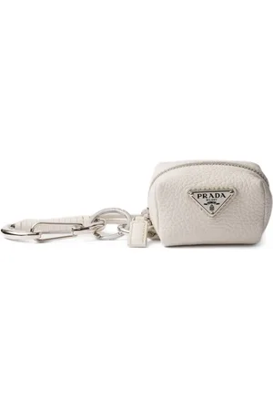 Prada Breloque pour sac en cuir