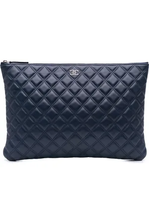 CHANEL Pochette matelassée Double Stitch CC (2014-2015)