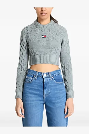 Tommy Hilfiger Pull en maille torsadée