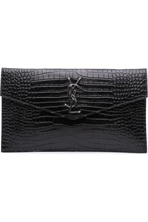 Saint Laurent Pochette Uptown Pouch en cuir embossé (2020)