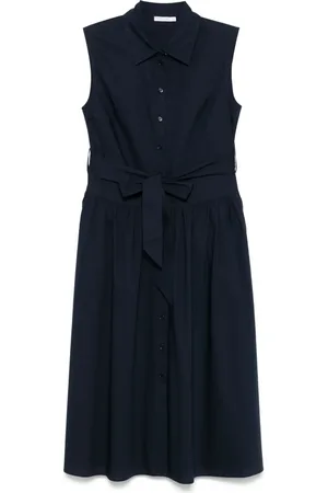 Patrizia Pepe Robe mi-longue à logo brodé