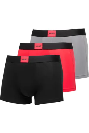 HUGO BOSS Lot de trois boxers à bande logo