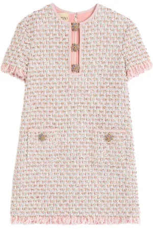 VALENTINO GARAVANI Robe courte en tweed