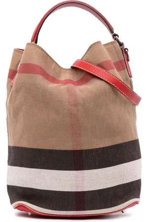 Burberry Sac seau Ashby médium à carreaux (2000-2017)