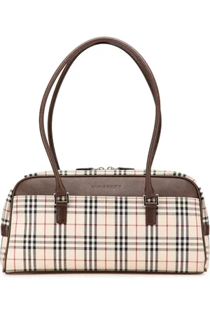 Burberry Sac porté épaule à motif House Check (2000-2017)