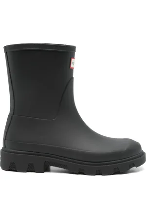 Hunter Bottines à logo imprimé