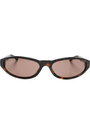 Balenciaga Lunettes de soleil à monture ovale