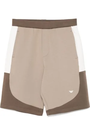 Emporio Armani Short à logo brodé