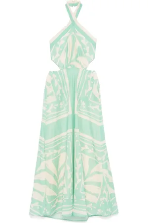 Twin-Set Robe longue à imprimé abstrait