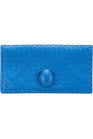 Bottega Veneta Pochette en cuir Nappa Intrecciato à fermoir tourniquet (2012-2024)