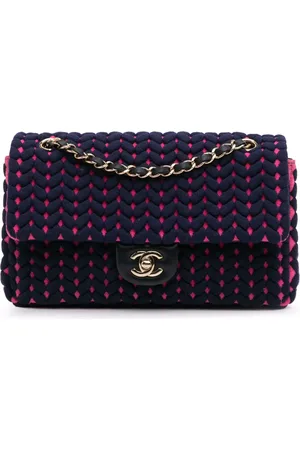 CHANEL Sac porté épaule médium Single Flap (2019)