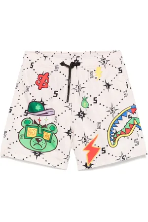 Sprayground Short de bain Money Bear Cut Sew