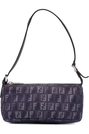 Fendi Sac porté épaule en jean Zucchino Baguette (années 2000-2010)