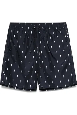 Neil Barrett Short de bain Micro Bolts