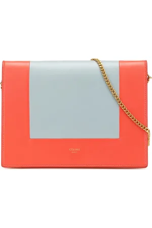 Céline Sac à bandoulière en cuir Wallet on Chain Frame (2017)
