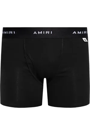 AMIRI Boxer en coton à taille logo