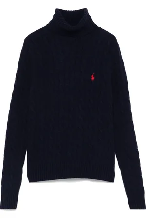 Ralph Lauren Pull en maille torsadée