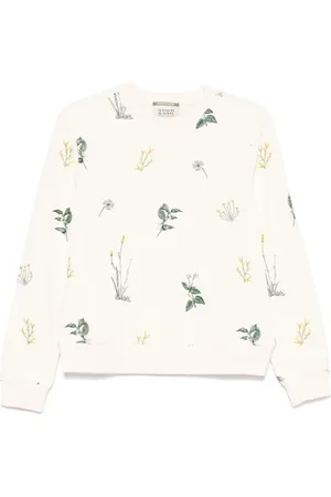 Scotch&Soda Sweat à fleurs brodées
