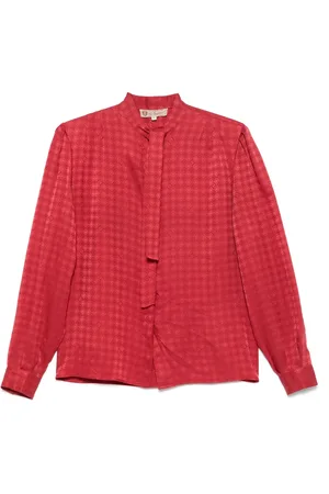 Gucci Chemise à motif géométrique (années 1970)