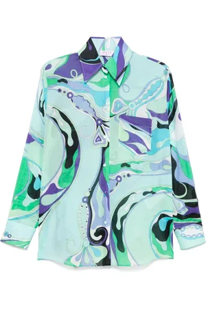 Puccini Chemise à imprimé Orchidée