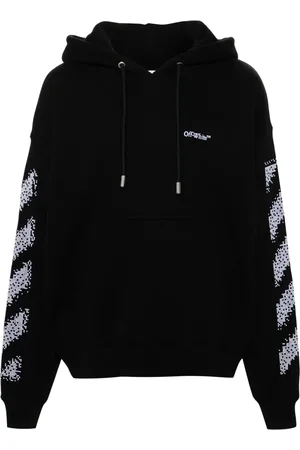 OFF-WHITE Hoodie Pixel Diagonal